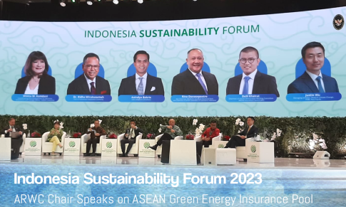 ARWC Chair Speaks on ASEAN Green Energy Insurance Pool at the Indonesia Sustainability Forum 2023